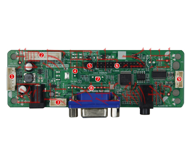 G156E01 + LCD-Tauchboard