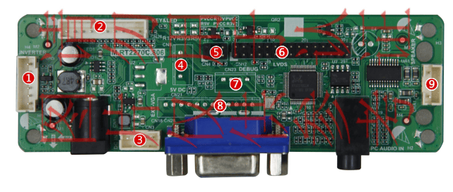 G156E01 +  LCD Diver Board