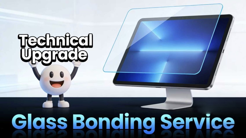 LCD TFT Panels with a “Shield”: Touchless Functional Glass Cover, Doubling Device Lifespan!