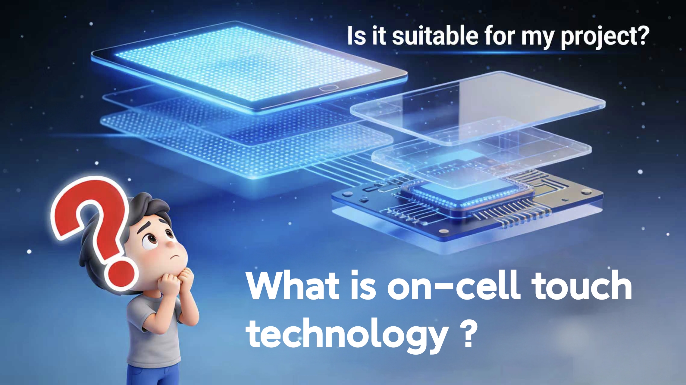 In-depth Analysis of On-Cell Touch Technology: Key Parameters for TFT-LCD Display Module Selection