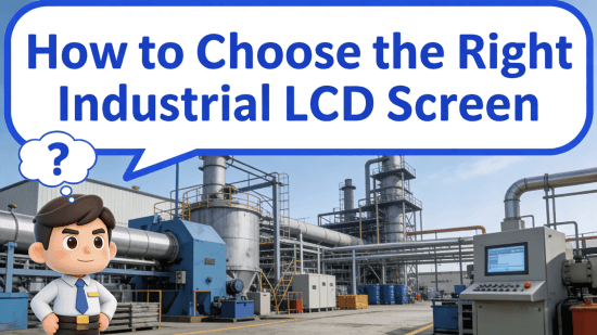 How to Choose Industrial TFT LCD Displays for Industrial Automation Display Equipment