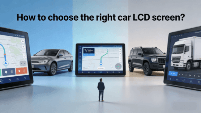 How to Choose Automotive TFT LCD Displays | Car Display Selection Guide