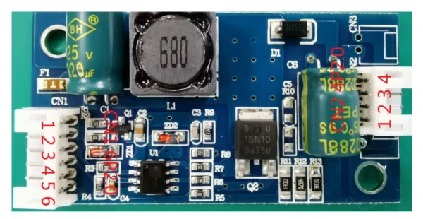 HXD-LP6607 LED Driver Board Used for 12″-24″ LCD Panel