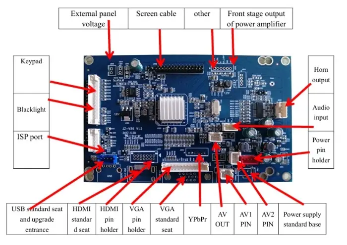 HXD-V56 LCD Control Board